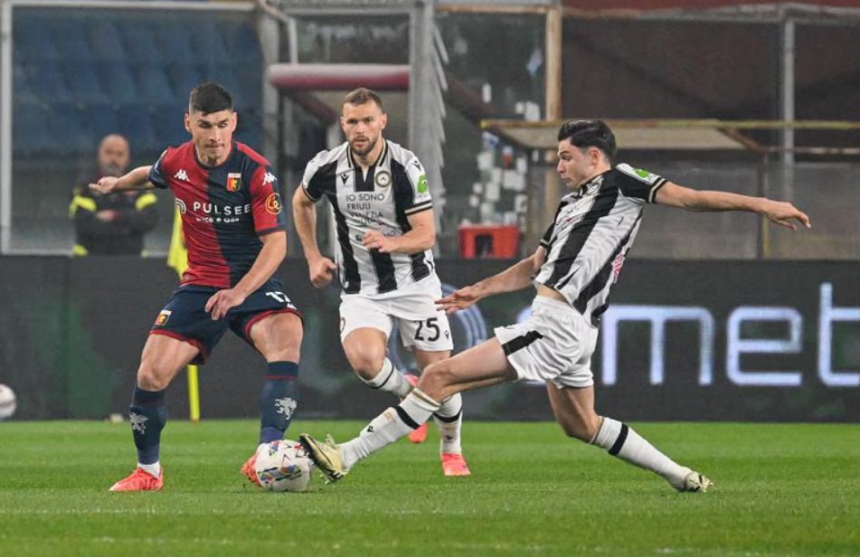 Genoa vs Udinese (01:45 – 05/04) | Xem lại trận đấu