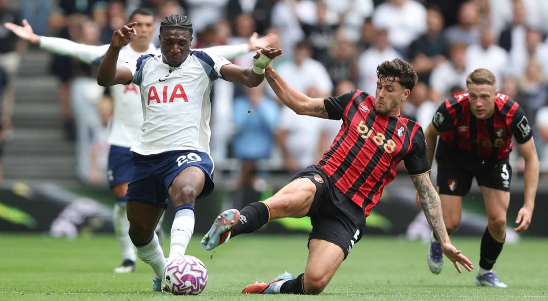 Tottenham vs AFC Bournemouth  (21:00 – 30/08) | Xem lại trận đấu