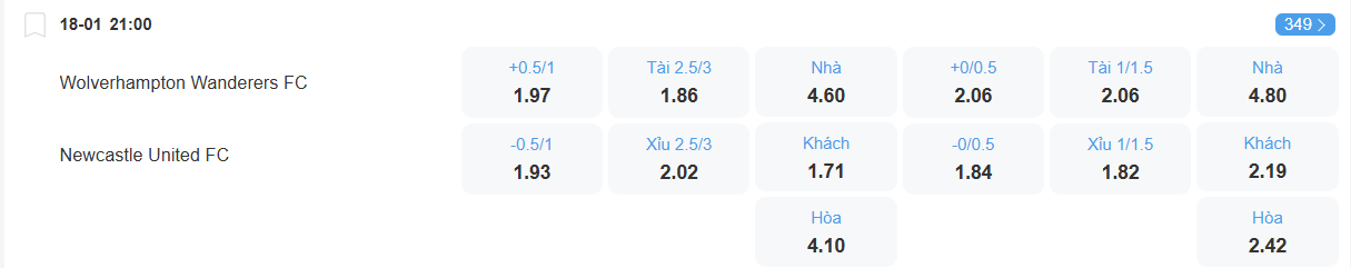Tỉ lệ kèo Wolves vs Newcastle nhan-dinh-soi-keo-wolves-vs-newcastle-luc-21h00-ngay-18-1-2026-2