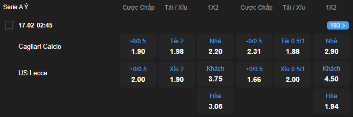 Tỷ lệ kèo Cagliari vs Lecce nhan-dinh-soi-keo-cagliari-vs-lecce-luc-02h45-ngay-17-2-2026-2